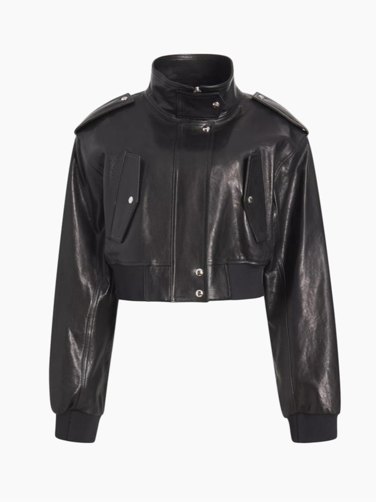 Khaite Kember Leather Jacket (In Store)